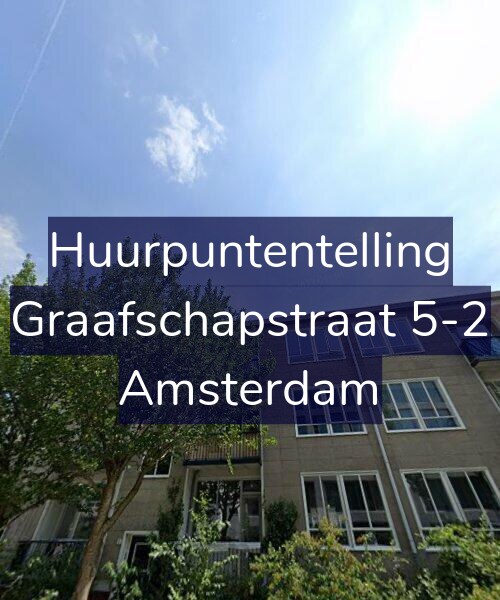 Foto gevel Huurpuntentelling voor Graafschapstraat 5-2, Amsterdam