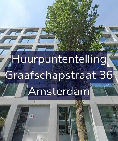 Foto gevel Huurpuntentelling voor Graafschapstraat 36, Amsterdam