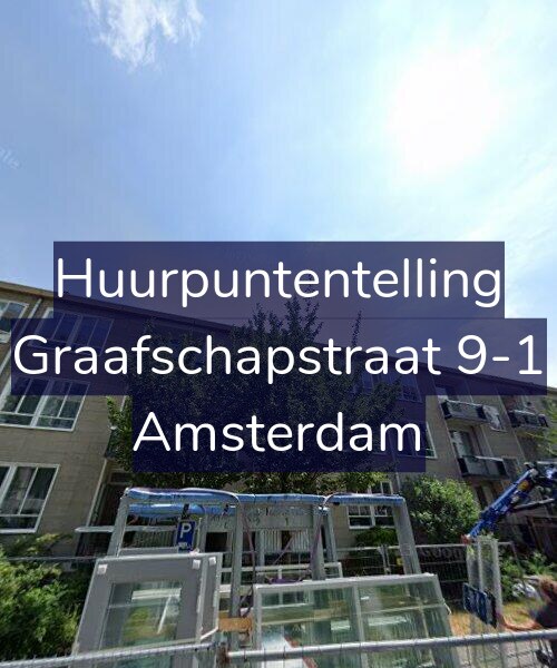 Foto gevel Huurpuntentelling voor Graafschapstraat 9-1, Amsterdam