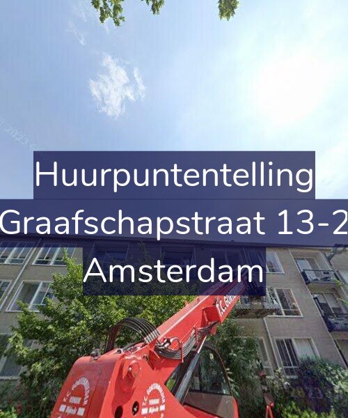 Foto gevel Huurpuntentelling voor Graafschapstraat 13-2, Amsterdam