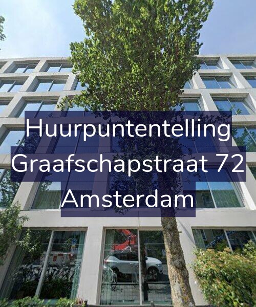Foto gevel Huurpuntentelling voor Graafschapstraat 72, Amsterdam