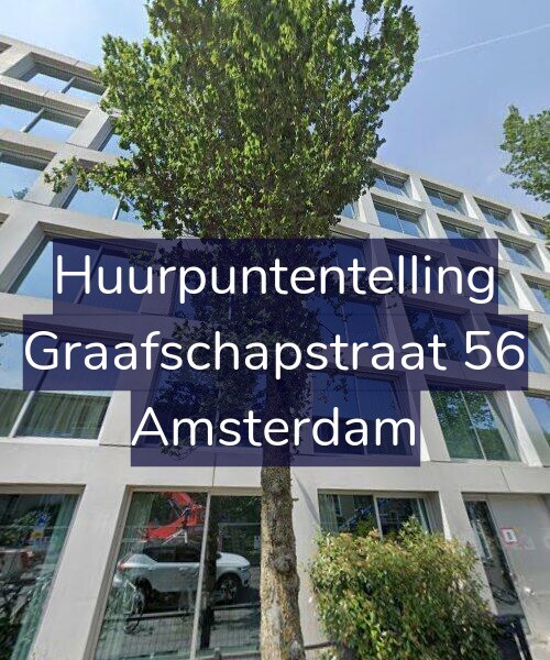 Foto gevel Huurpuntentelling voor Graafschapstraat 56, Amsterdam