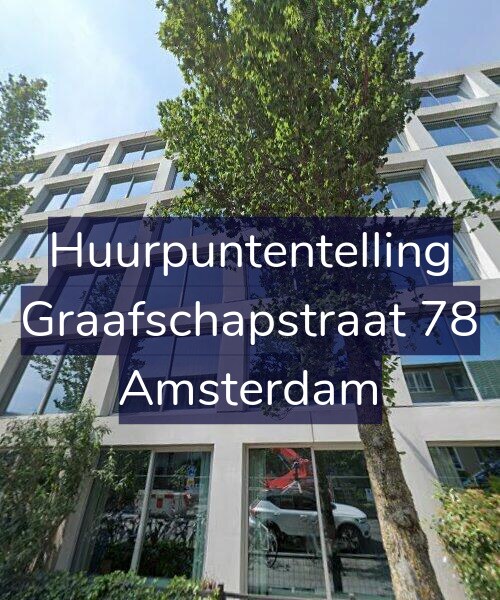 Foto gevel Huurpuntentelling voor Graafschapstraat 78, Amsterdam