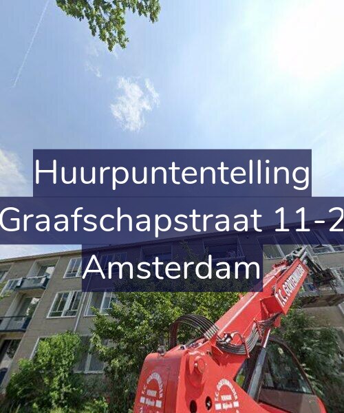 Foto gevel Huurpuntentelling voor Graafschapstraat 11-2, Amsterdam