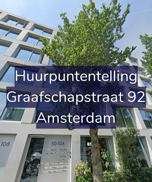 Foto gevel Huurpuntentelling voor Graafschapstraat 92, Amsterdam