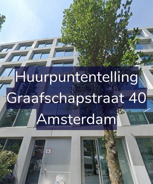Foto gevel Huurpuntentelling voor Graafschapstraat 40, Amsterdam