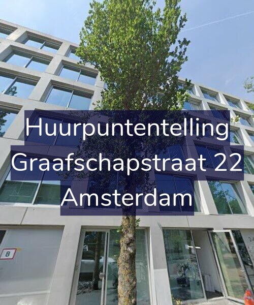 Foto gevel Huurpuntentelling voor Graafschapstraat 22, Amsterdam