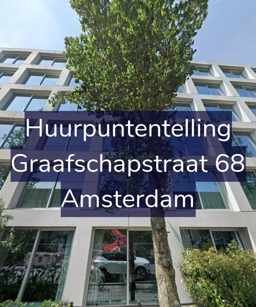 Foto gevel Huurpuntentelling voor Graafschapstraat 68, Amsterdam