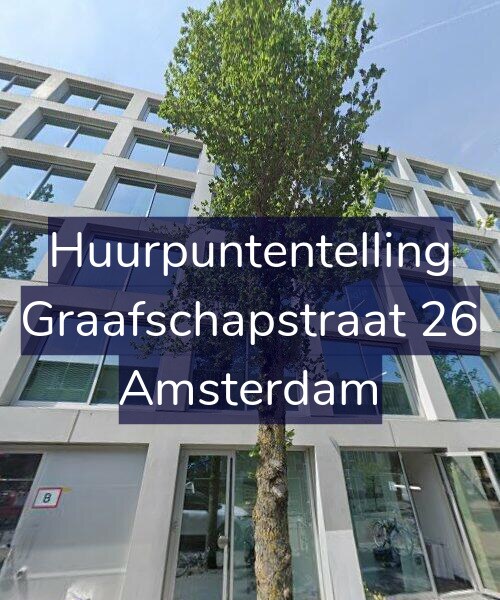 Foto gevel Huurpuntentelling voor Graafschapstraat 26, Amsterdam