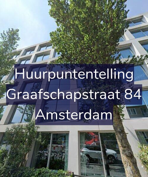 Foto gevel Huurpuntentelling voor Graafschapstraat 84, Amsterdam