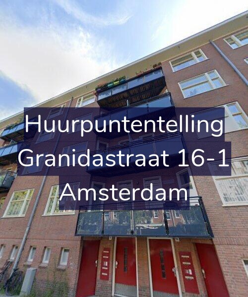 Foto gevel Huurpuntentelling voor Granidastraat 16-1, Amsterdam