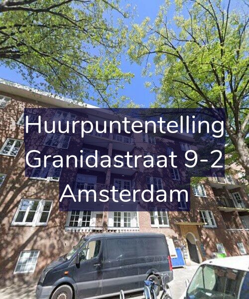 Foto gevel Huurpuntentelling voor Granidastraat 9-2, Amsterdam