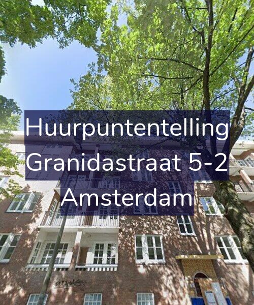 Foto gevel Huurpuntentelling voor Granidastraat 5-2, Amsterdam