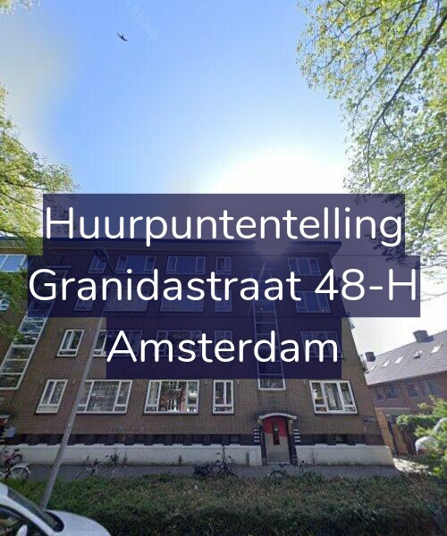 Foto gevel Huurpuntentelling voor Granidastraat 48-H, Amsterdam