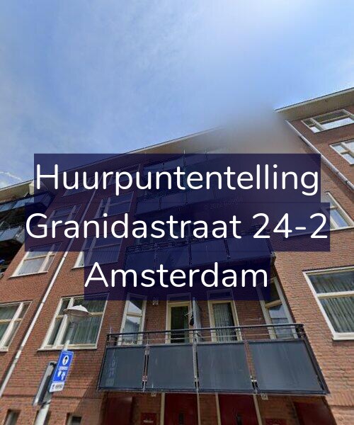 Foto gevel Huurpuntentelling voor Granidastraat 24-2, Amsterdam