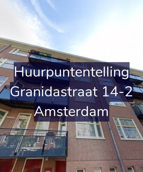 Foto gevel Huurpuntentelling voor Granidastraat 14-2, Amsterdam