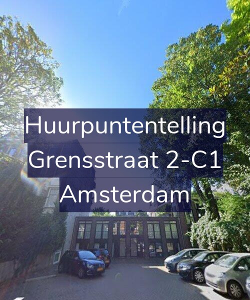 Foto gevel Huurpuntentelling voor Grensstraat 2-C1, Amsterdam