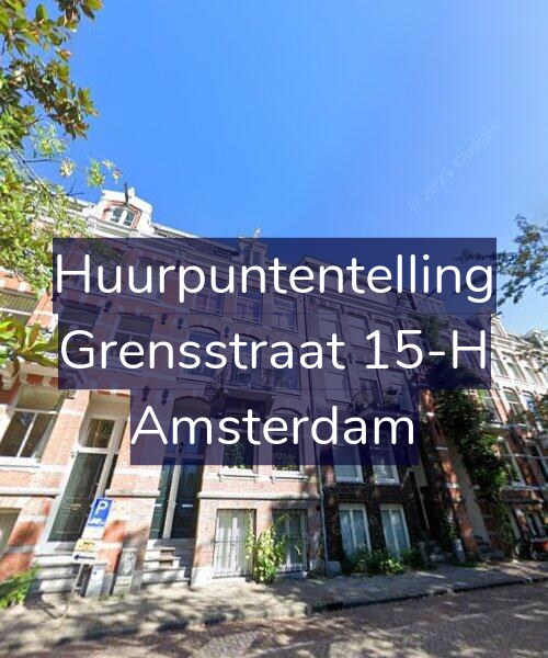 Foto gevel Huurpuntentelling voor Grensstraat 15-H, Amsterdam