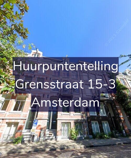 Foto gevel Huurpuntentelling voor Grensstraat 15-3, Amsterdam