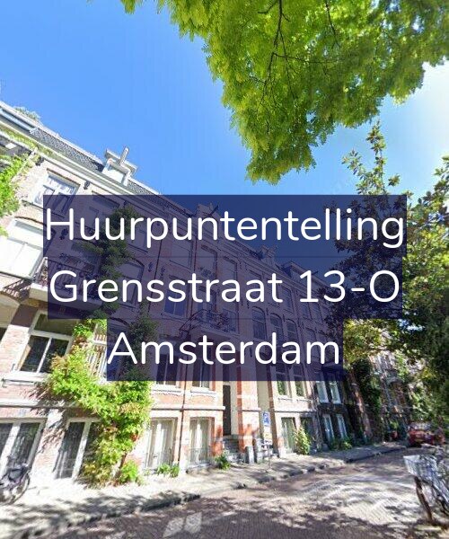 Foto gevel Huurpuntentelling voor Grensstraat 13-O, Amsterdam