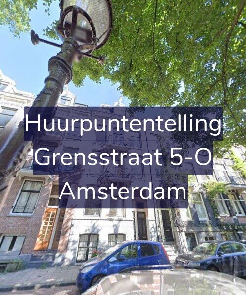 Foto gevel Huurpuntentelling voor Grensstraat 5-O, Amsterdam