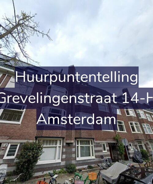 Foto gevel Huurpuntentelling voor Grevelingenstraat 14-H, Amsterdam