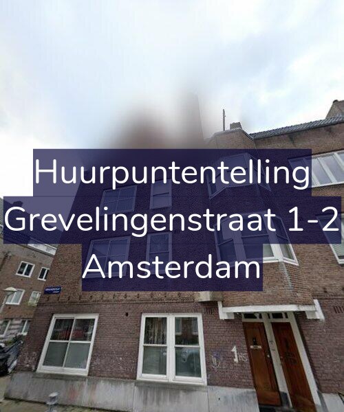 Foto gevel Huurpuntentelling voor Grevelingenstraat 1-2, Amsterdam