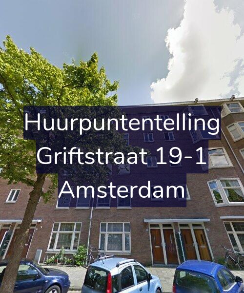 Foto gevel Huurpuntentelling voor Griftstraat 19-1, Amsterdam