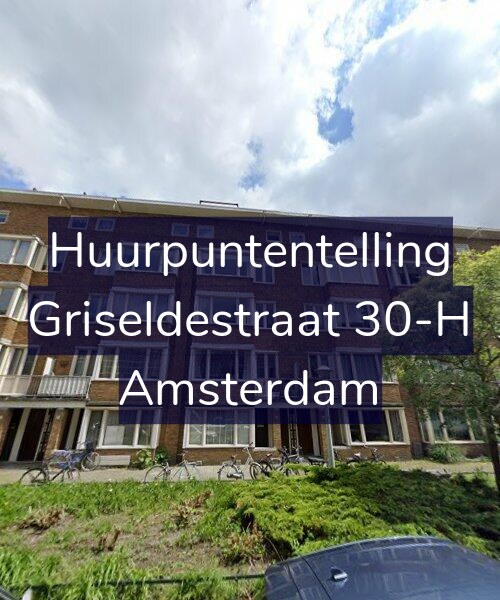 Foto gevel Huurpuntentelling voor Griseldestraat 30-H, Amsterdam