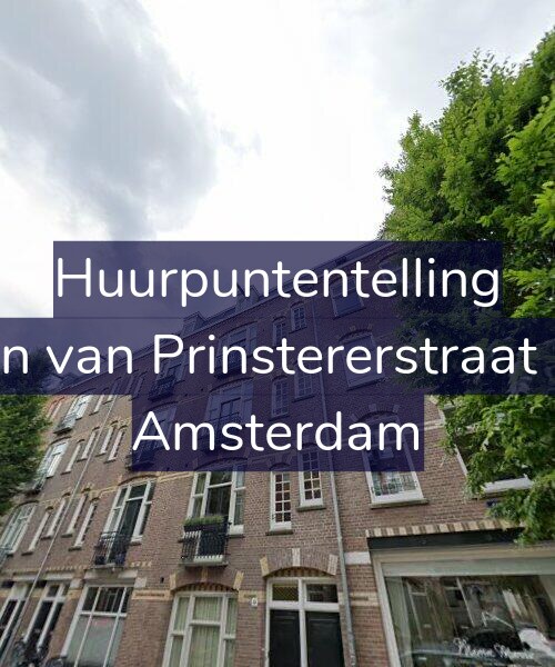 Foto gevel Huurpuntentelling voor Groen van Prinstererstraat 50-3, Amsterdam