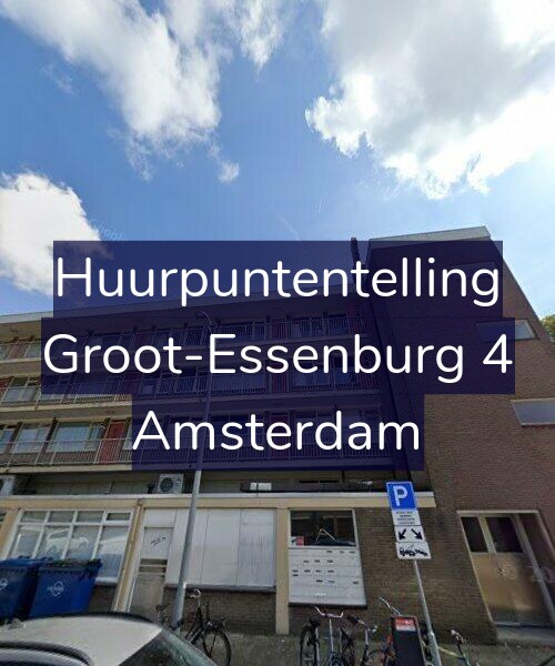 Foto gevel Huurpuntentelling voor Groot-Essenburg 4, Amsterdam