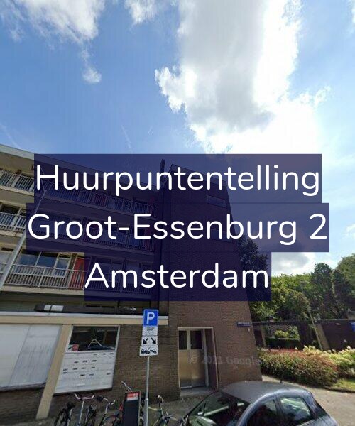 Foto gevel Huurpuntentelling voor Groot-Essenburg 2, Amsterdam