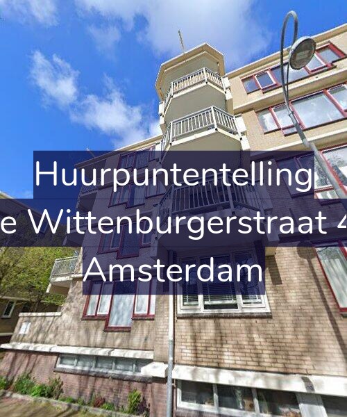 Foto gevel Huurpuntentelling voor Grote Wittenburgerstraat 45-B, Amsterdam
