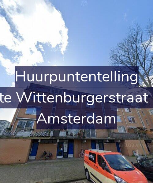 Foto gevel Huurpuntentelling voor Grote Wittenburgerstraat 244, Amsterdam