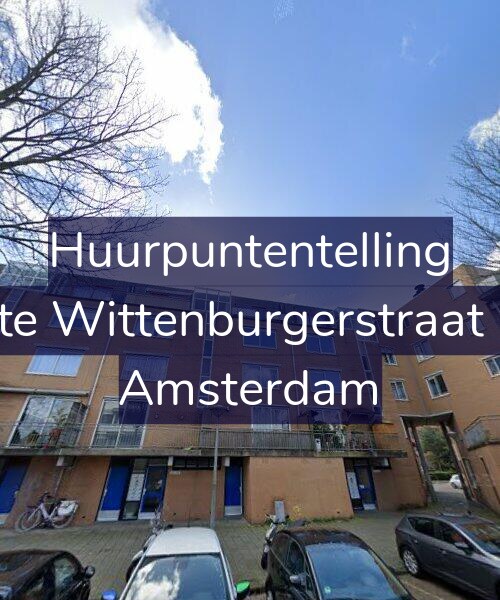 Foto gevel Huurpuntentelling voor Grote Wittenburgerstraat 226, Amsterdam