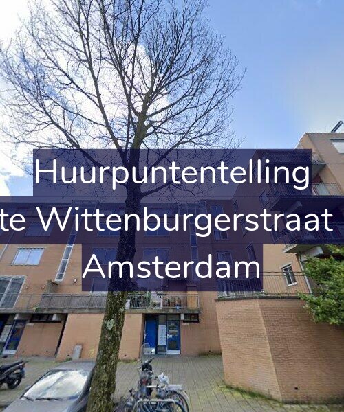 Foto gevel Huurpuntentelling voor Grote Wittenburgerstraat 214, Amsterdam
