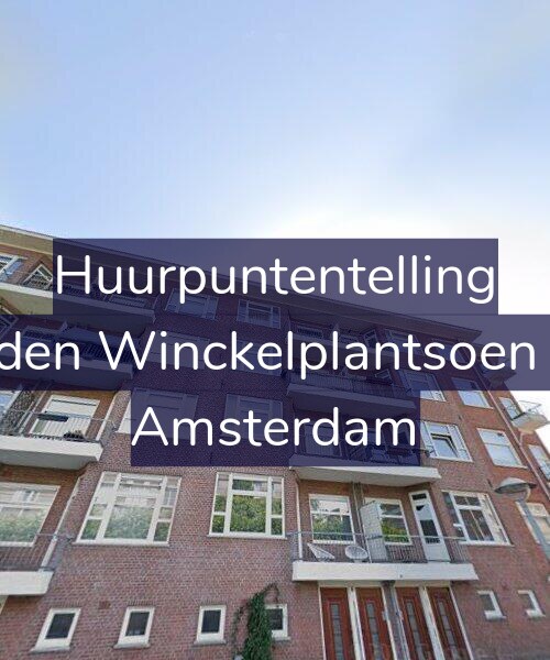 Foto gevel Huurpuntentelling voor Gulden Winckelplantsoen 8-2, Amsterdam