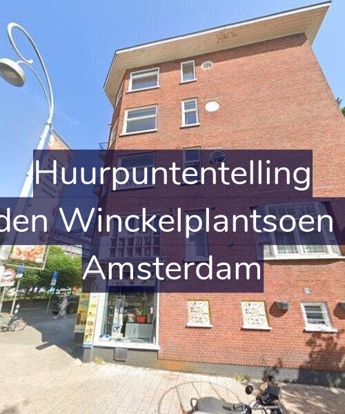 Foto gevel Huurpuntentelling voor Gulden Winckelplantsoen 4-H, Amsterdam
