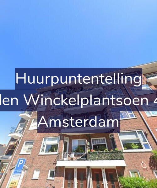 Foto gevel Huurpuntentelling voor Gulden Winckelplantsoen 40-2, Amsterdam