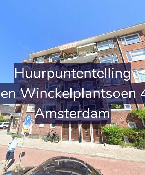 Foto gevel Huurpuntentelling voor Gulden Winckelplantsoen 40-H, Amsterdam
