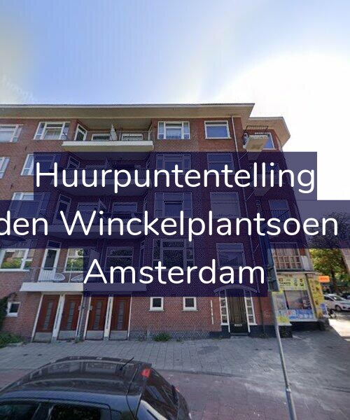 Foto gevel Huurpuntentelling voor Gulden Winckelplantsoen 6-H, Amsterdam