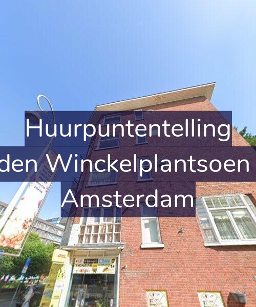 Foto gevel Huurpuntentelling voor Gulden Winckelplantsoen 4-2, Amsterdam