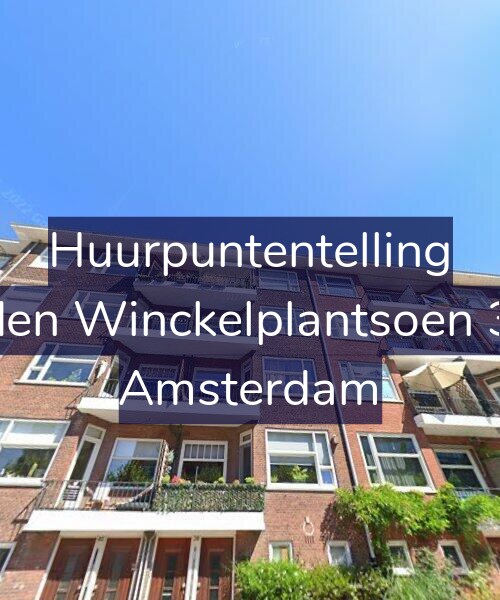 Foto gevel Huurpuntentelling voor Gulden Winckelplantsoen 38-2, Amsterdam