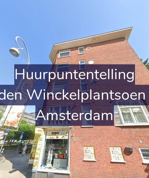 Foto gevel Huurpuntentelling voor Gulden Winckelplantsoen 4-1, Amsterdam