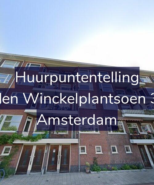 Foto gevel Huurpuntentelling voor Gulden Winckelplantsoen 34-1, Amsterdam