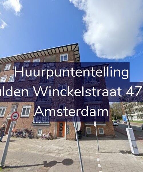 Foto gevel Huurpuntentelling voor Gulden Winckelstraat 47-H, Amsterdam