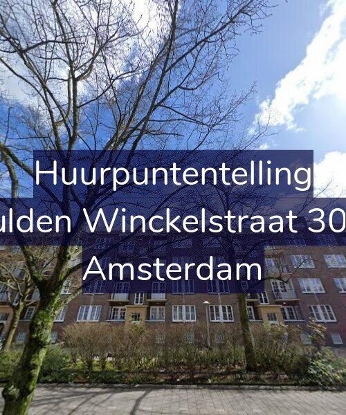 Foto gevel Huurpuntentelling voor Gulden Winckelstraat 30-1, Amsterdam