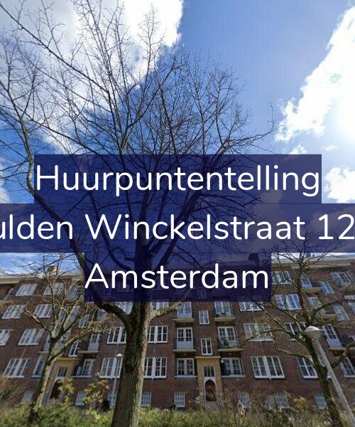 Foto gevel Huurpuntentelling voor Gulden Winckelstraat 12-2, Amsterdam