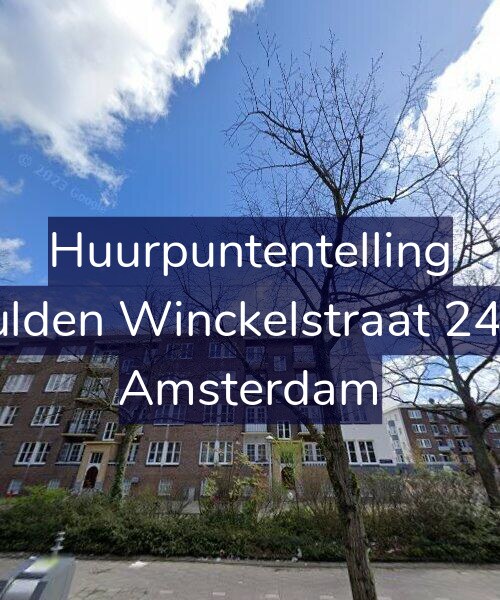 Foto gevel Huurpuntentelling voor Gulden Winckelstraat 24-1, Amsterdam