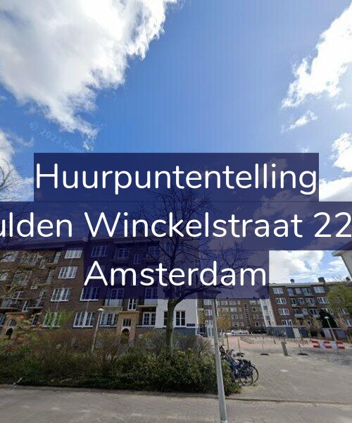 Foto gevel Huurpuntentelling voor Gulden Winckelstraat 22-1, Amsterdam